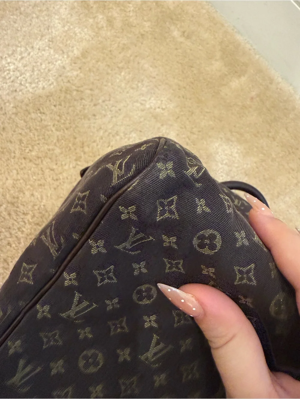 Louis Vuitton iconic monogram
