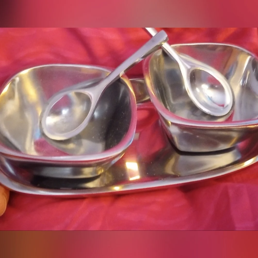 5 piece mini condiment set New
