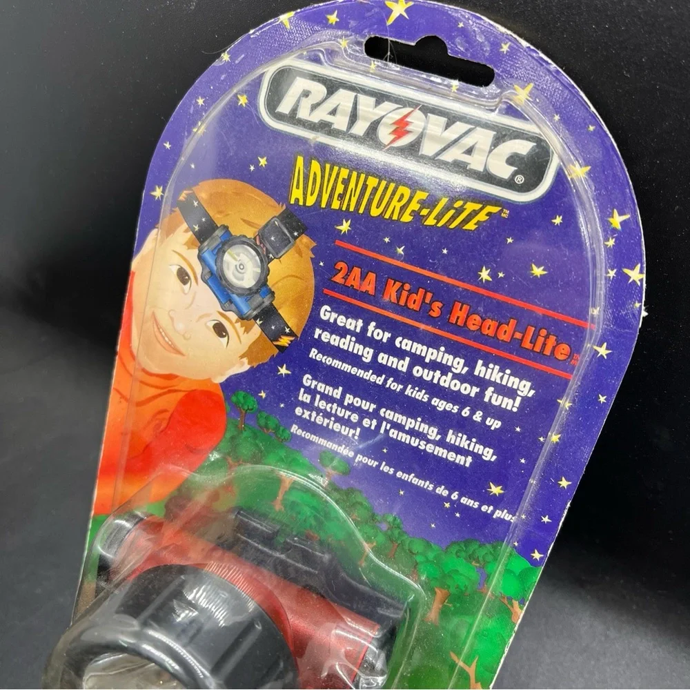 NEW Rayovac ADVENTURE-Lite KIDS Weatherproof Head Lite SEALED Rare