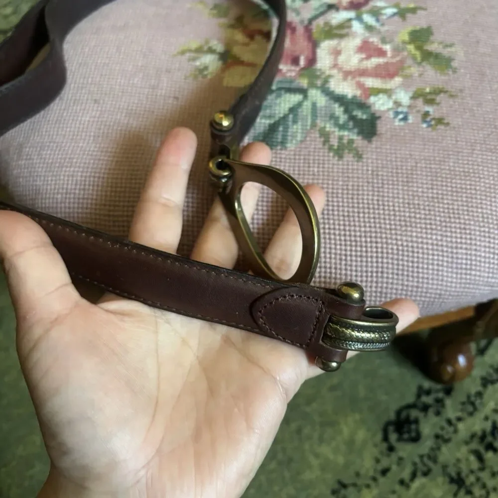 Vintage brown leather
