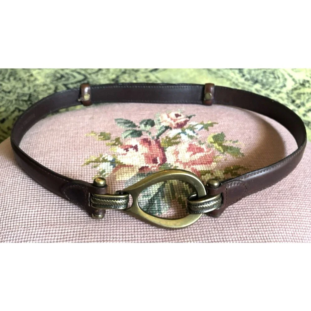 Vintage brown leather