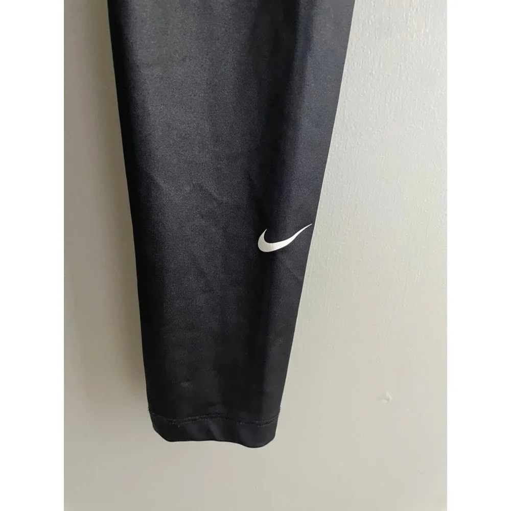Nike Dri-FIT Black High Rise Leggings Women's Small S Athletic Workout Yoga