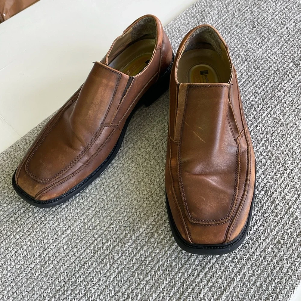 Dockers cognac brown