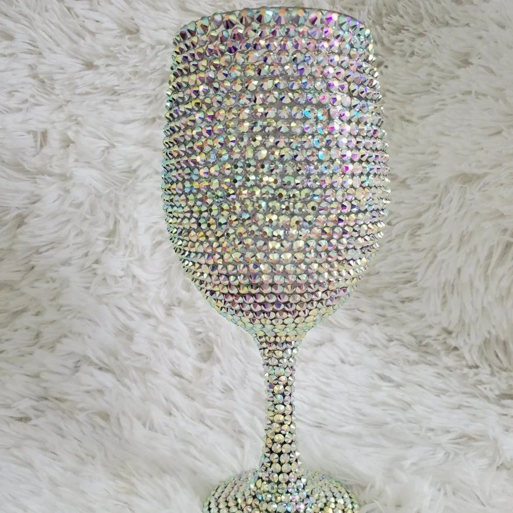 Hand Crafted bling wine