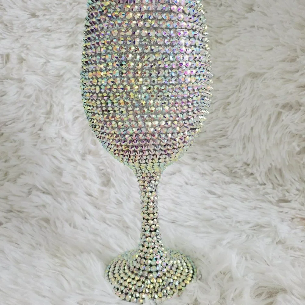 Hand Crafted bling wine