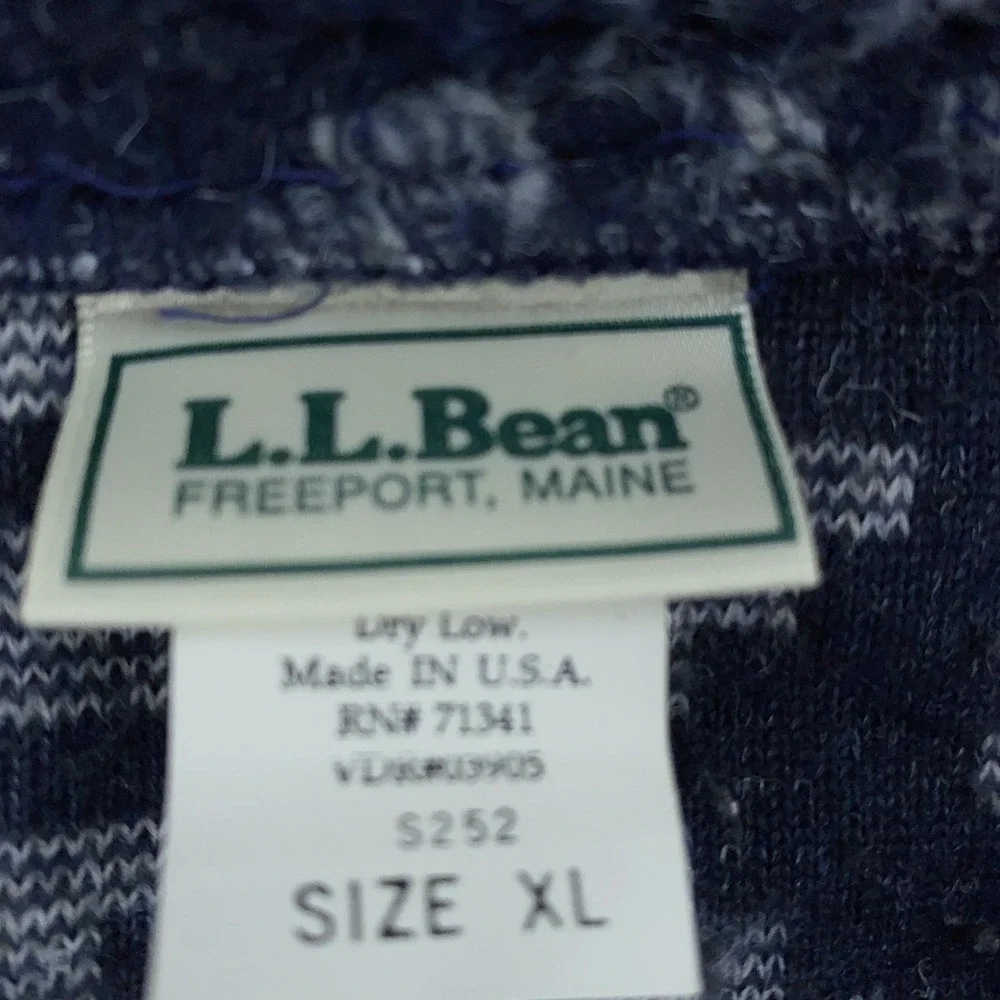 L.L. Bean sizing vintage
