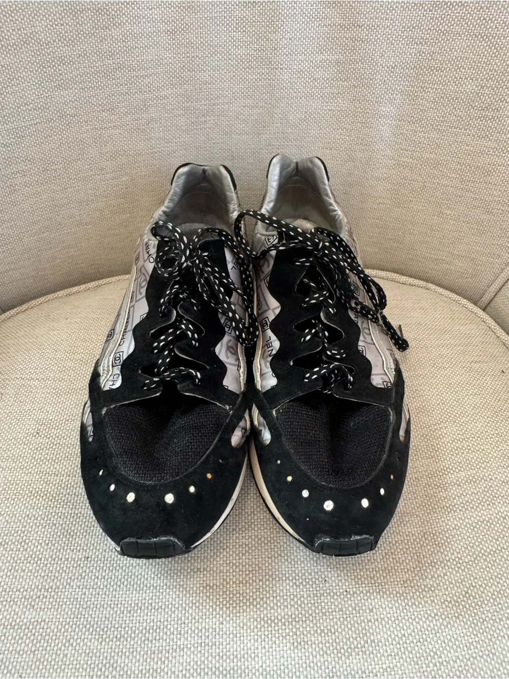 CHANEL sneakers logo