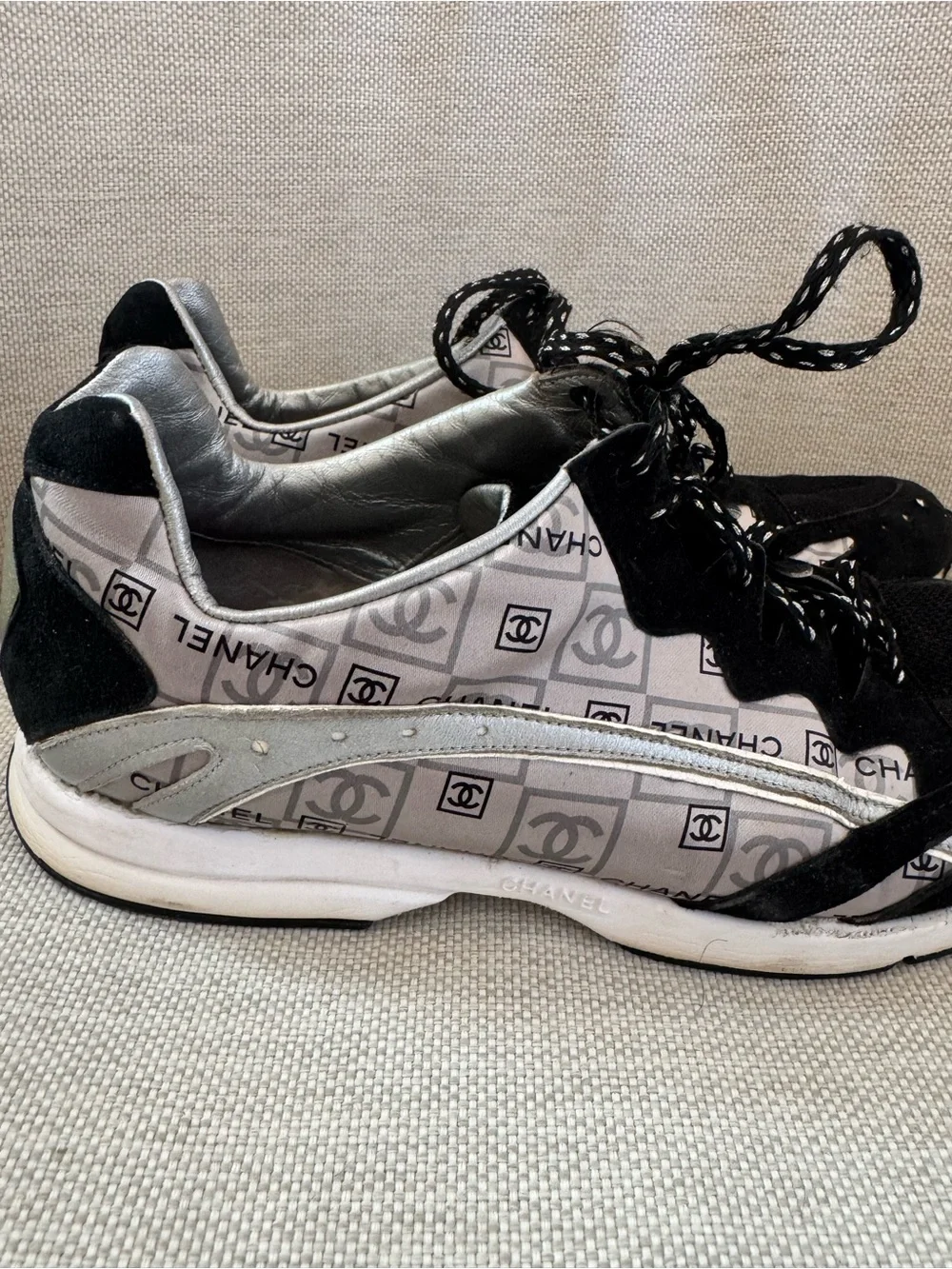 CHANEL sneakers logo