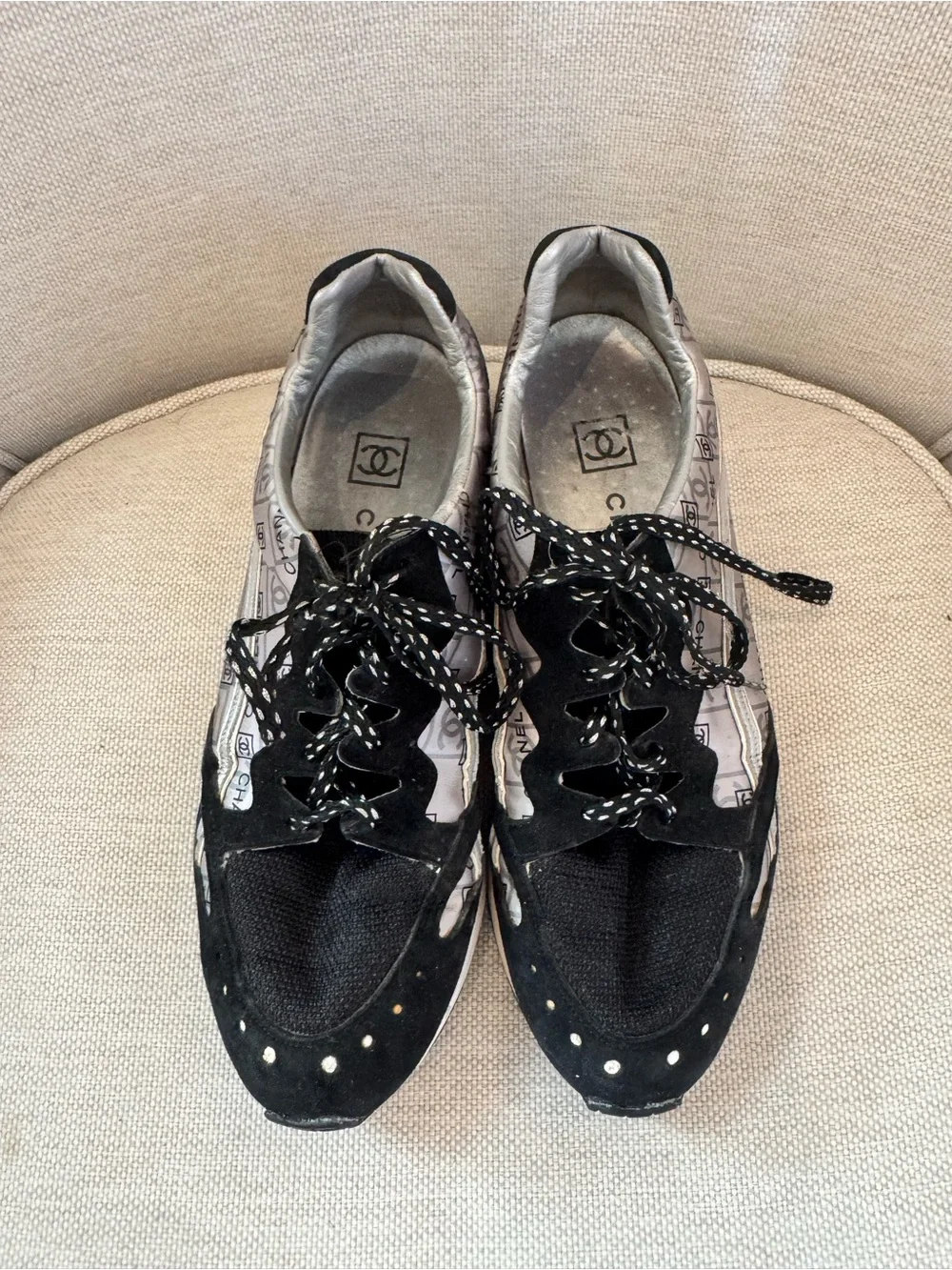 CHANEL sneakers logo