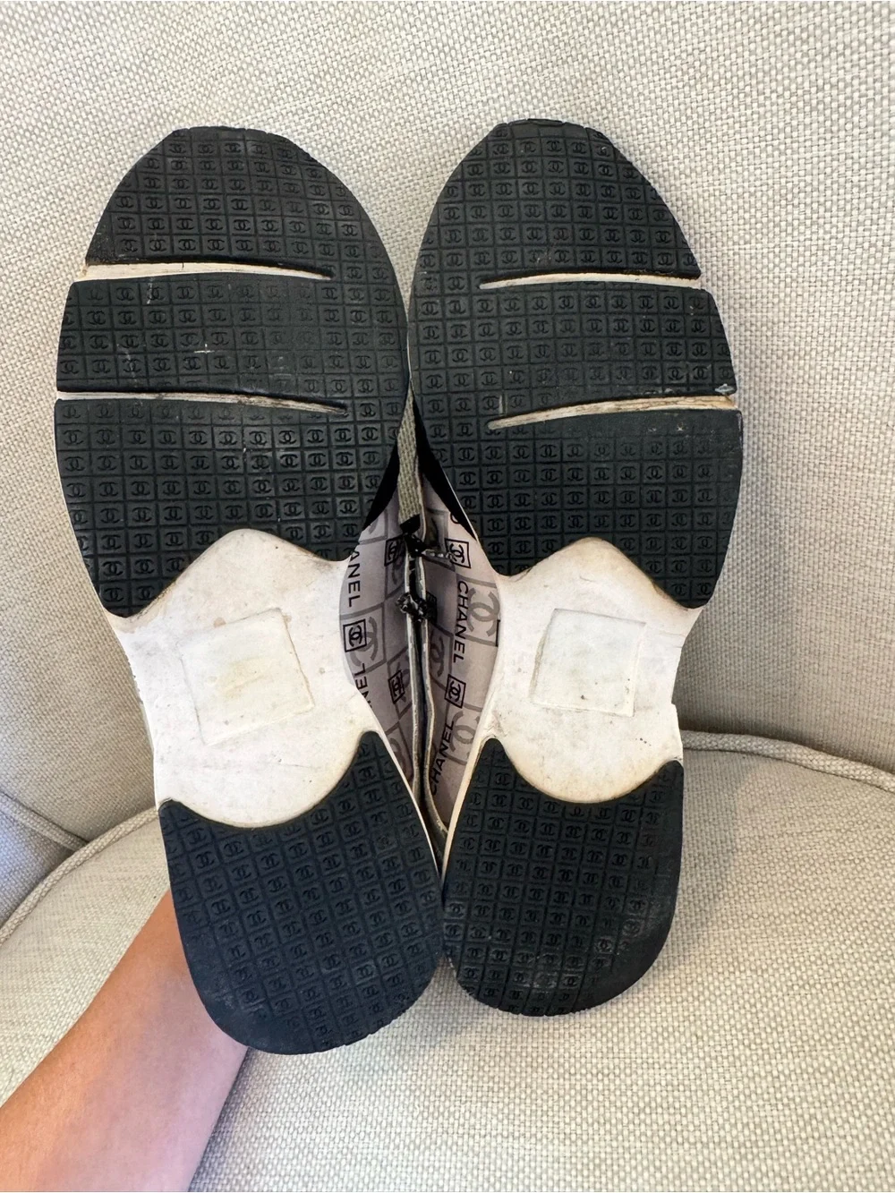 CHANEL sneakers logo
