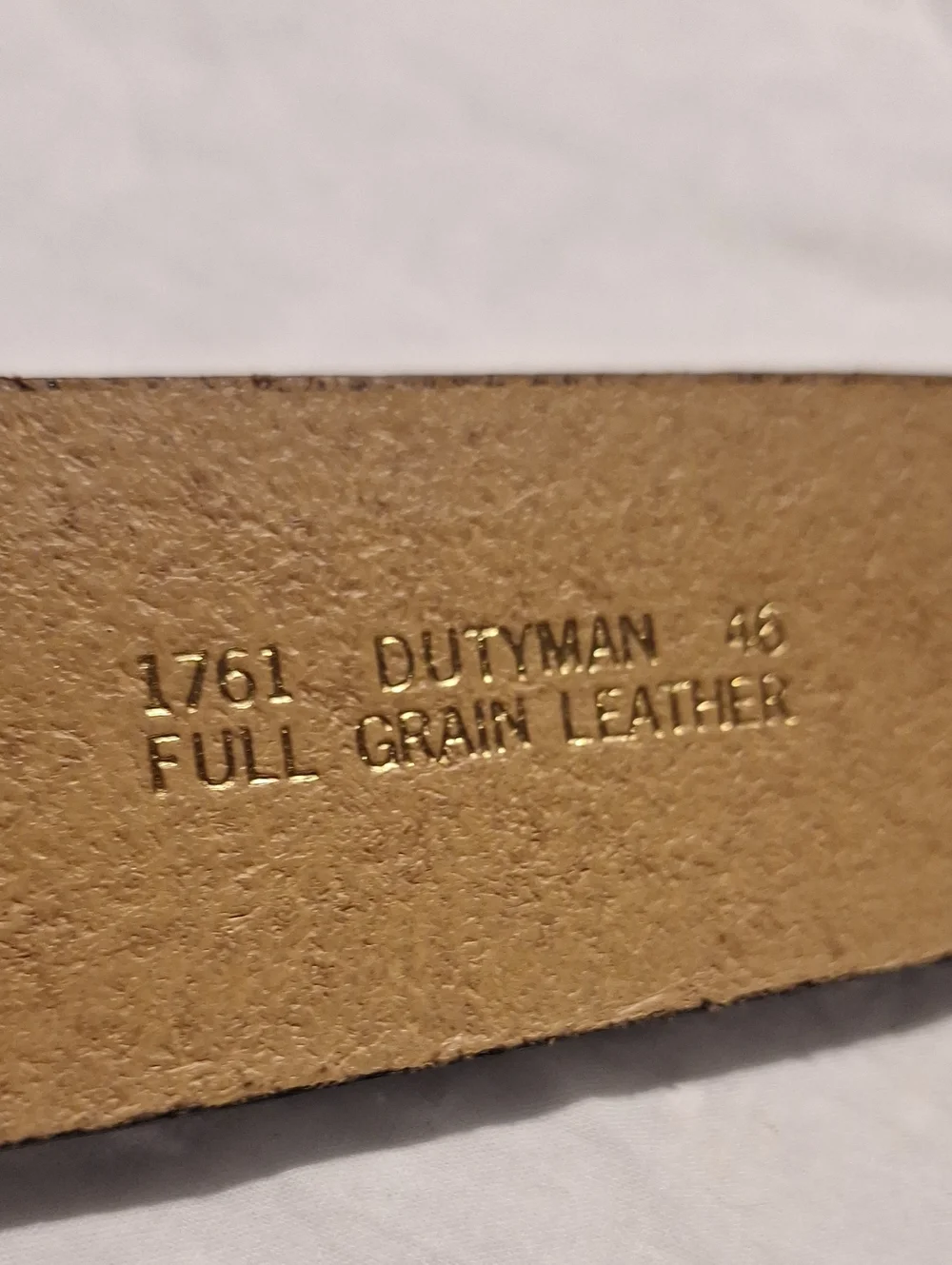 Dutyman Police Equip. premium leather