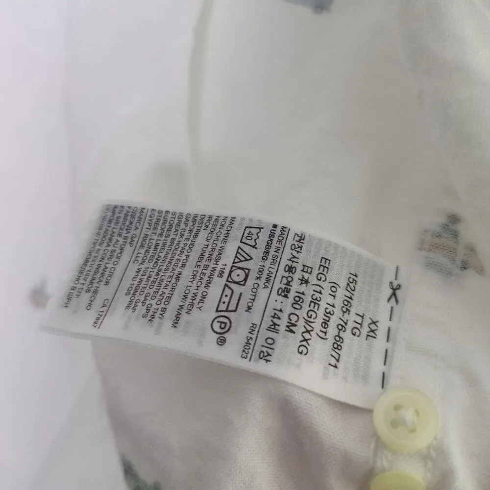 GAP boys white