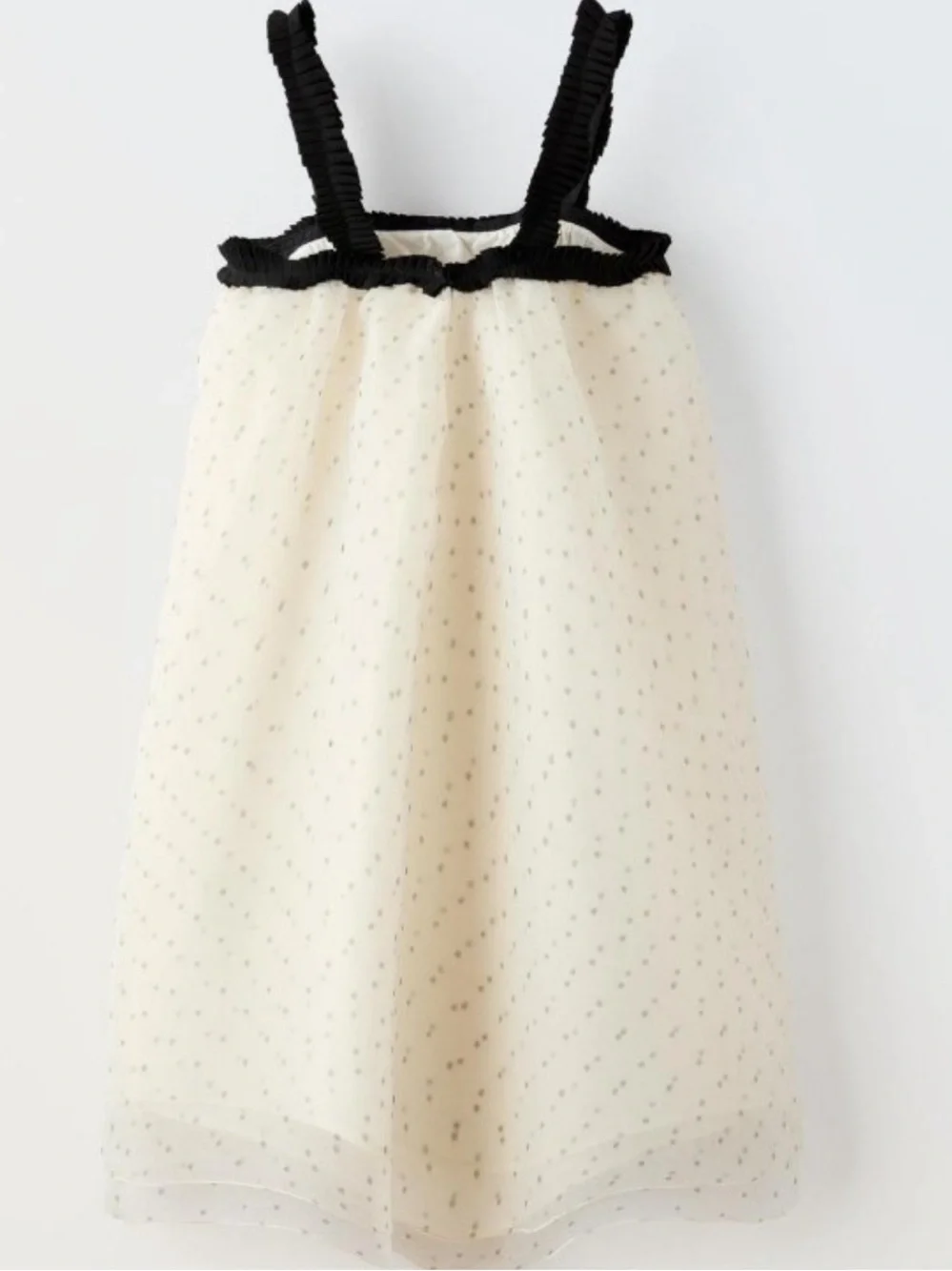 Zara voluminous dotted