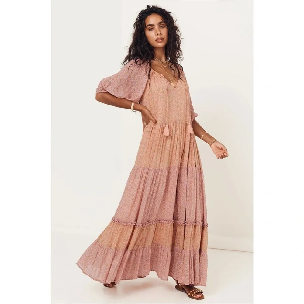 Free People Spell Rae Gown
