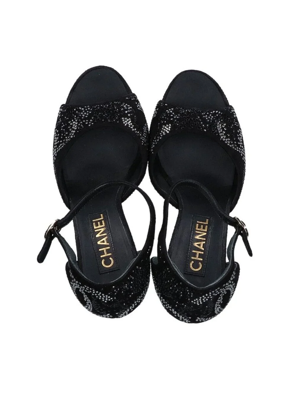 CHANEL type suede