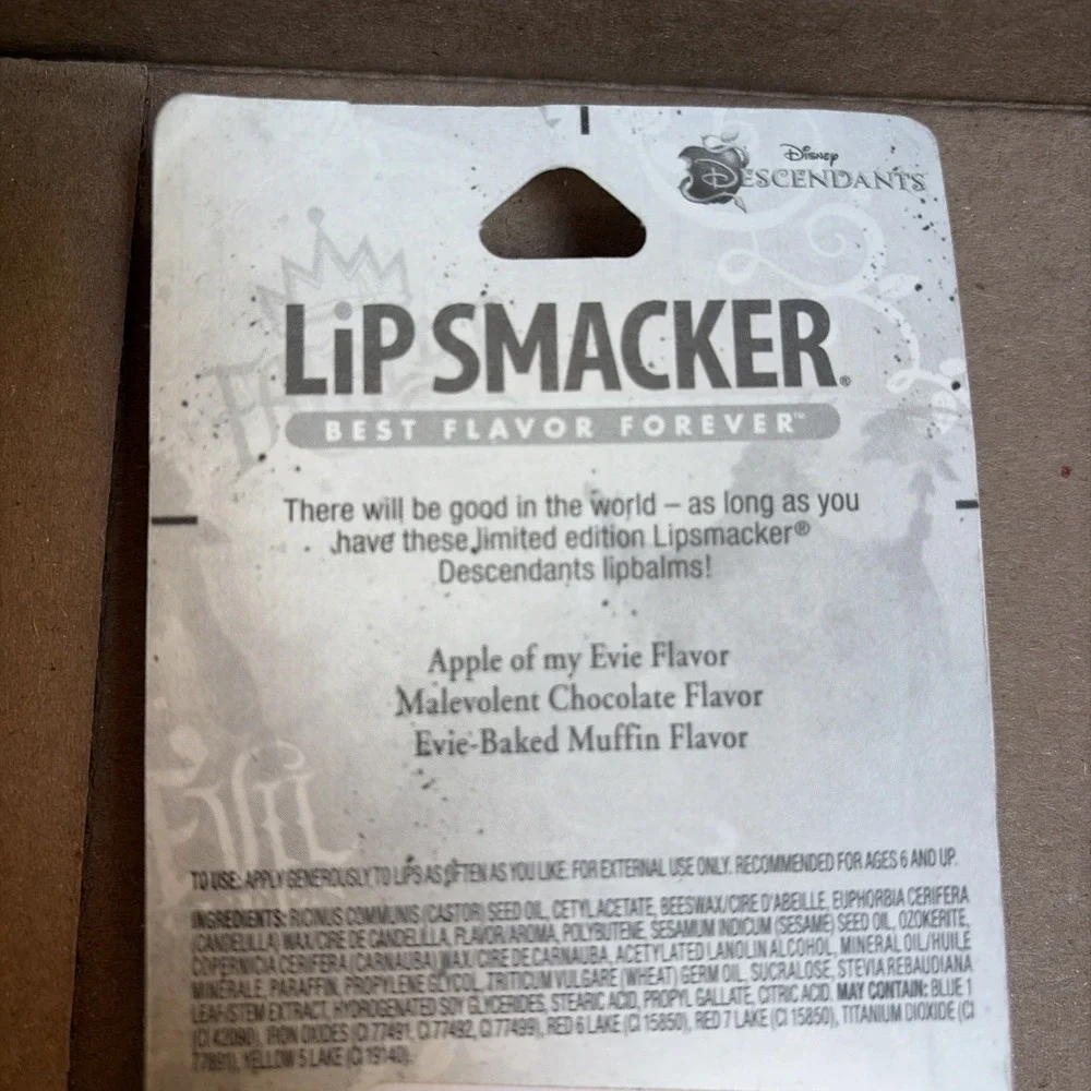 Lip Smackers 3pc disney