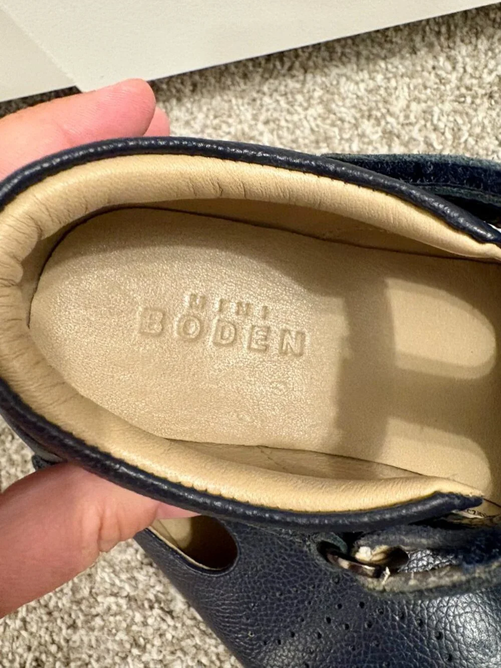 Mini Boden shoes are