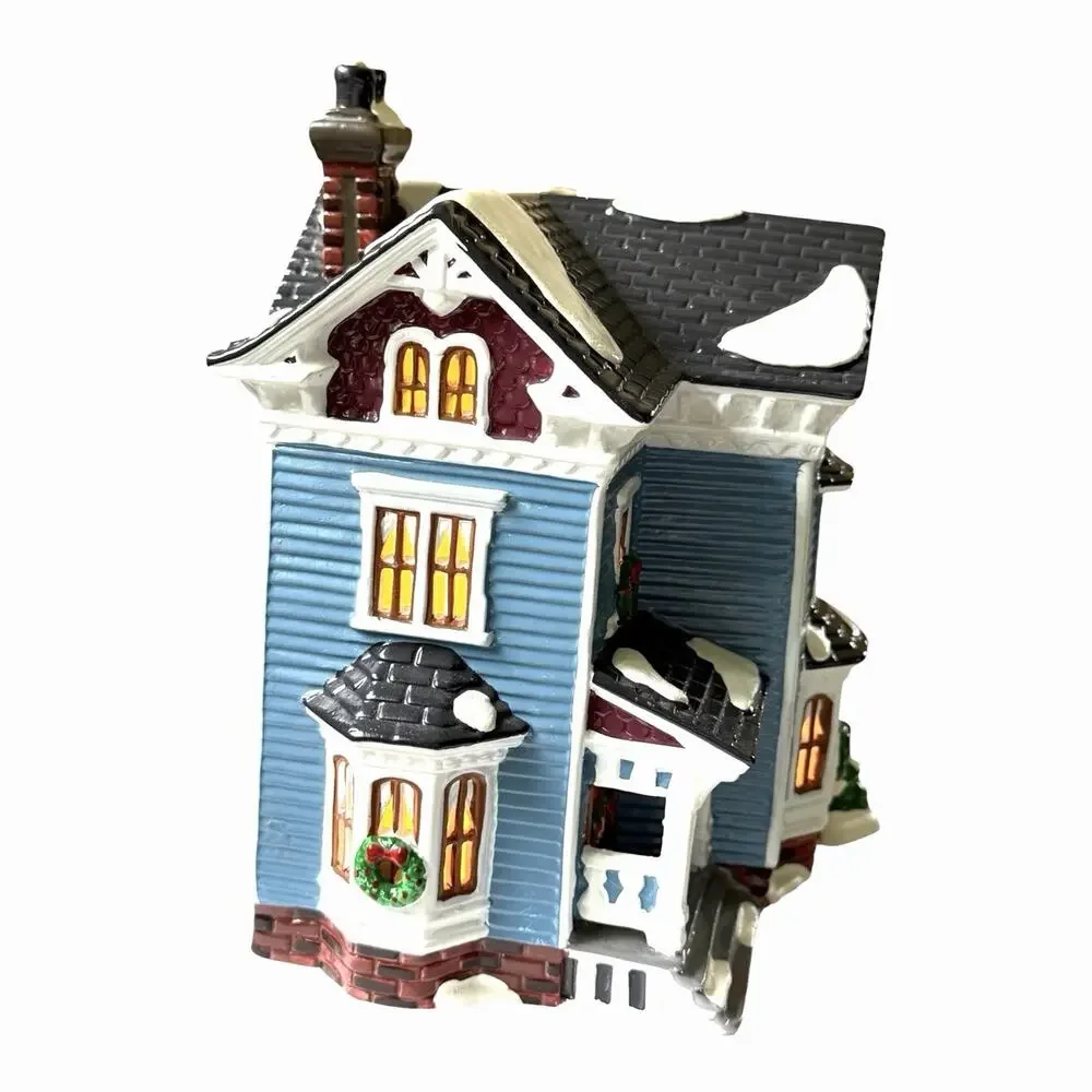Department 56 christmas house handpainted