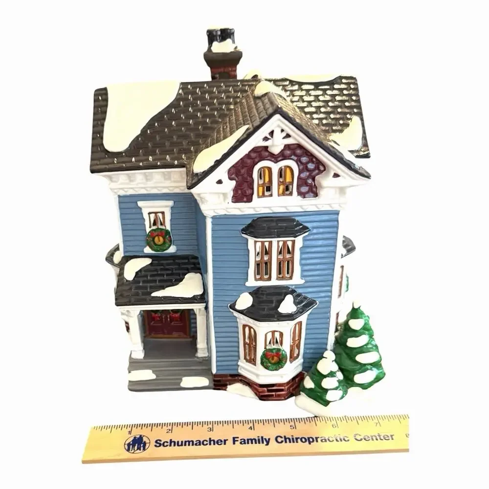 Department 56 handpainted beautifully december