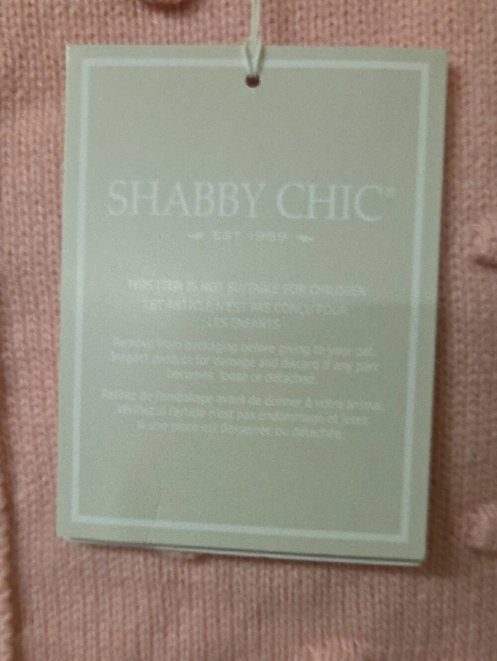 Shabby Chic Boutique soft pink