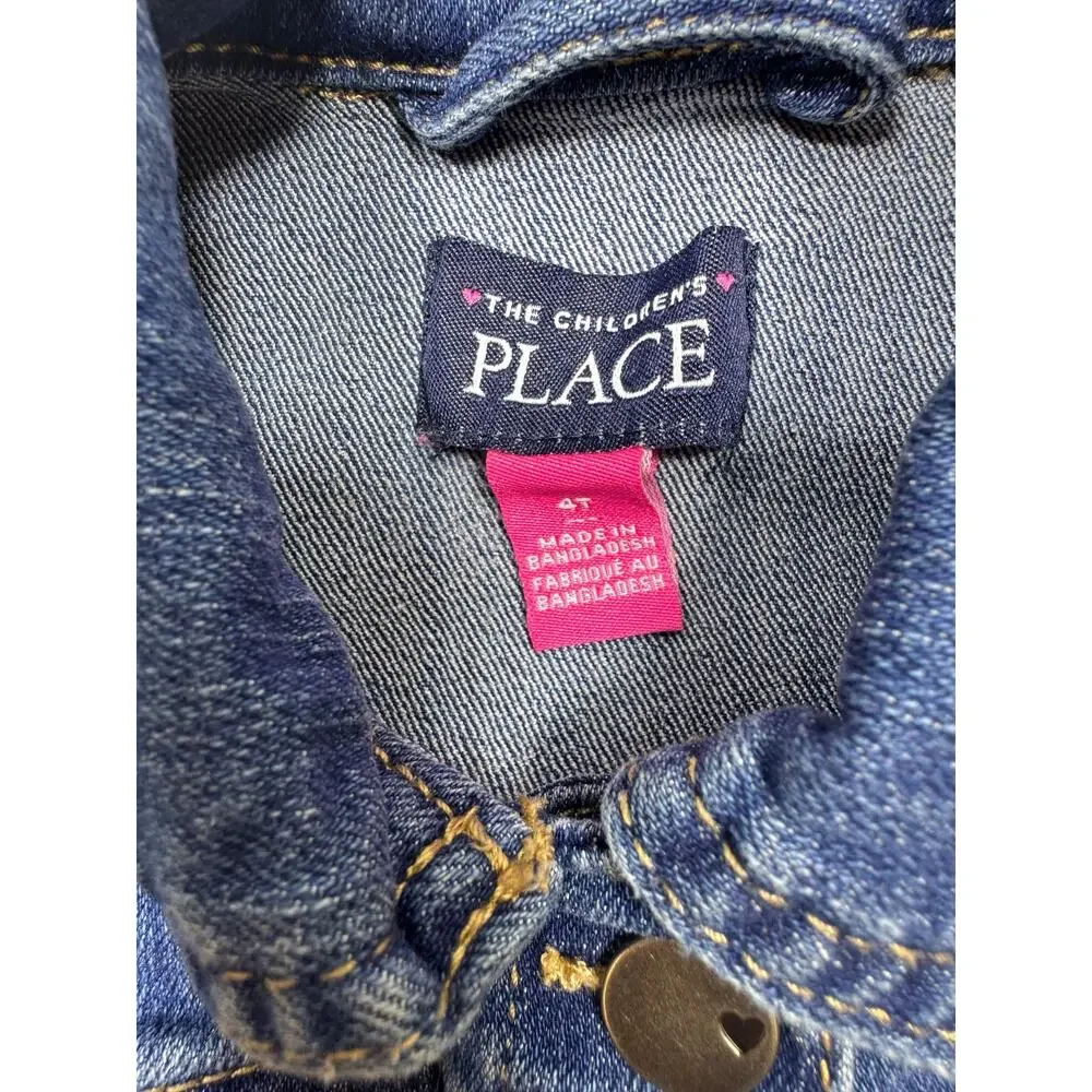 The Childrens Place pockets trucker jacket