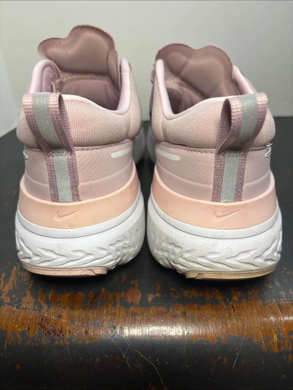 Nike Women’s React Miler 2 Running Shoe Plum Chalk Peach Foam