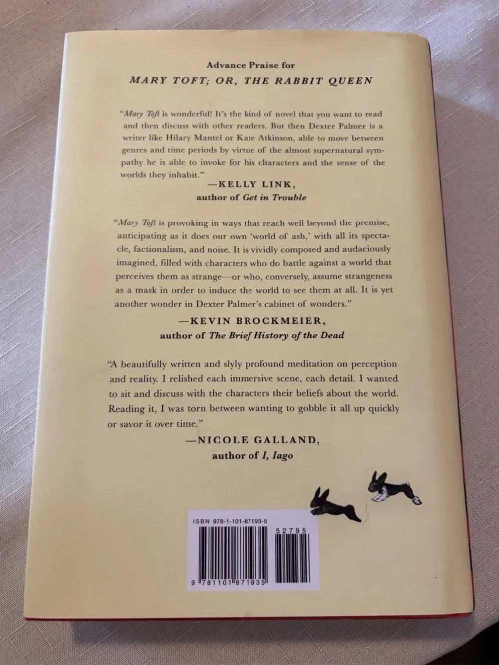 Dexter palmer hardcover edition
