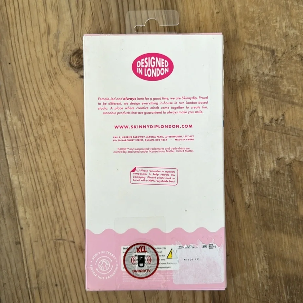 Skinnydip pink barbie