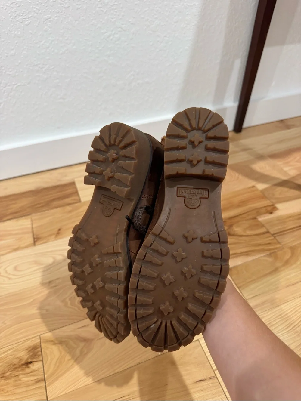 Timberland Brown Lace-Up Leather Boots