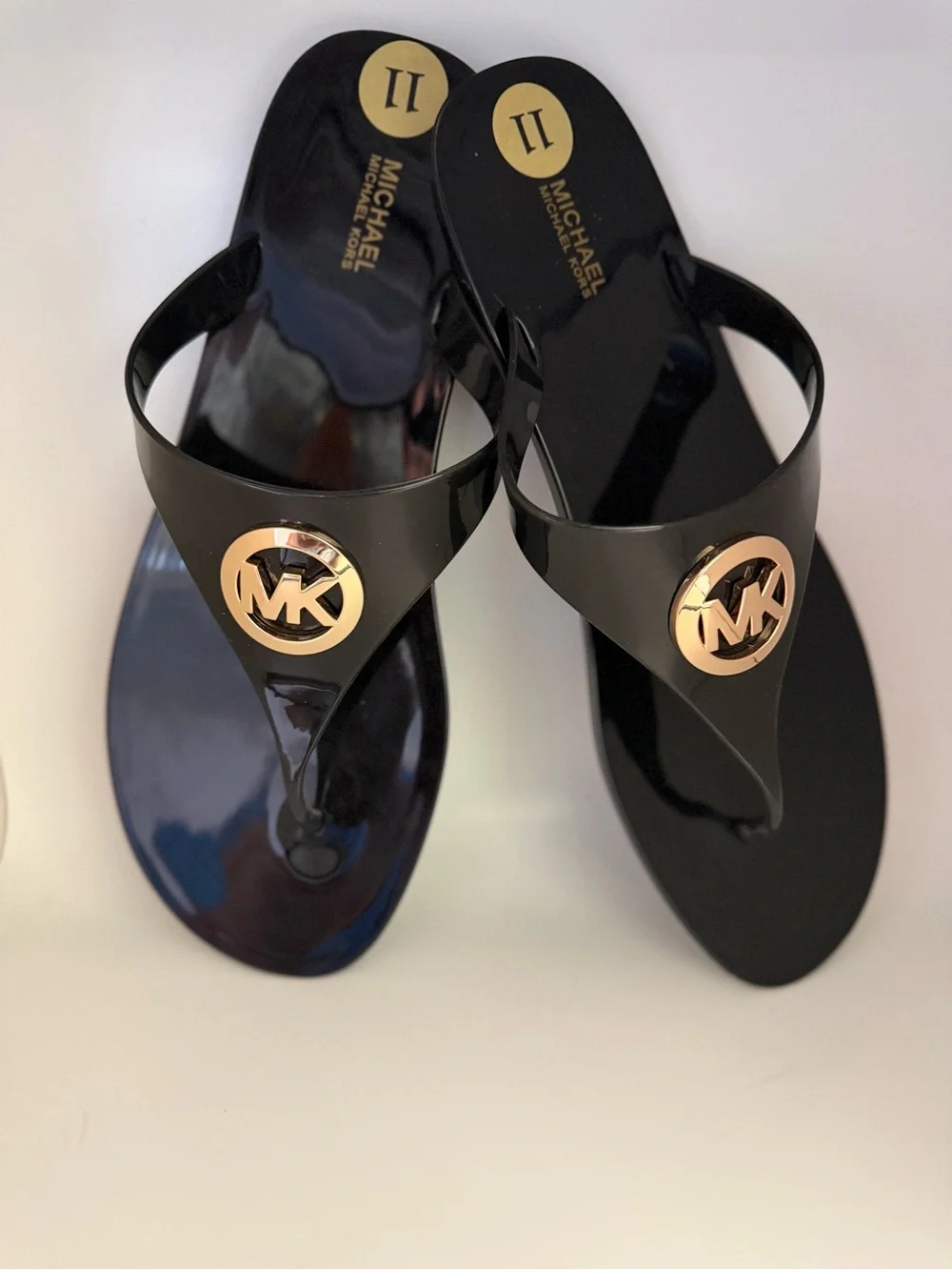Michael Kors glossy black