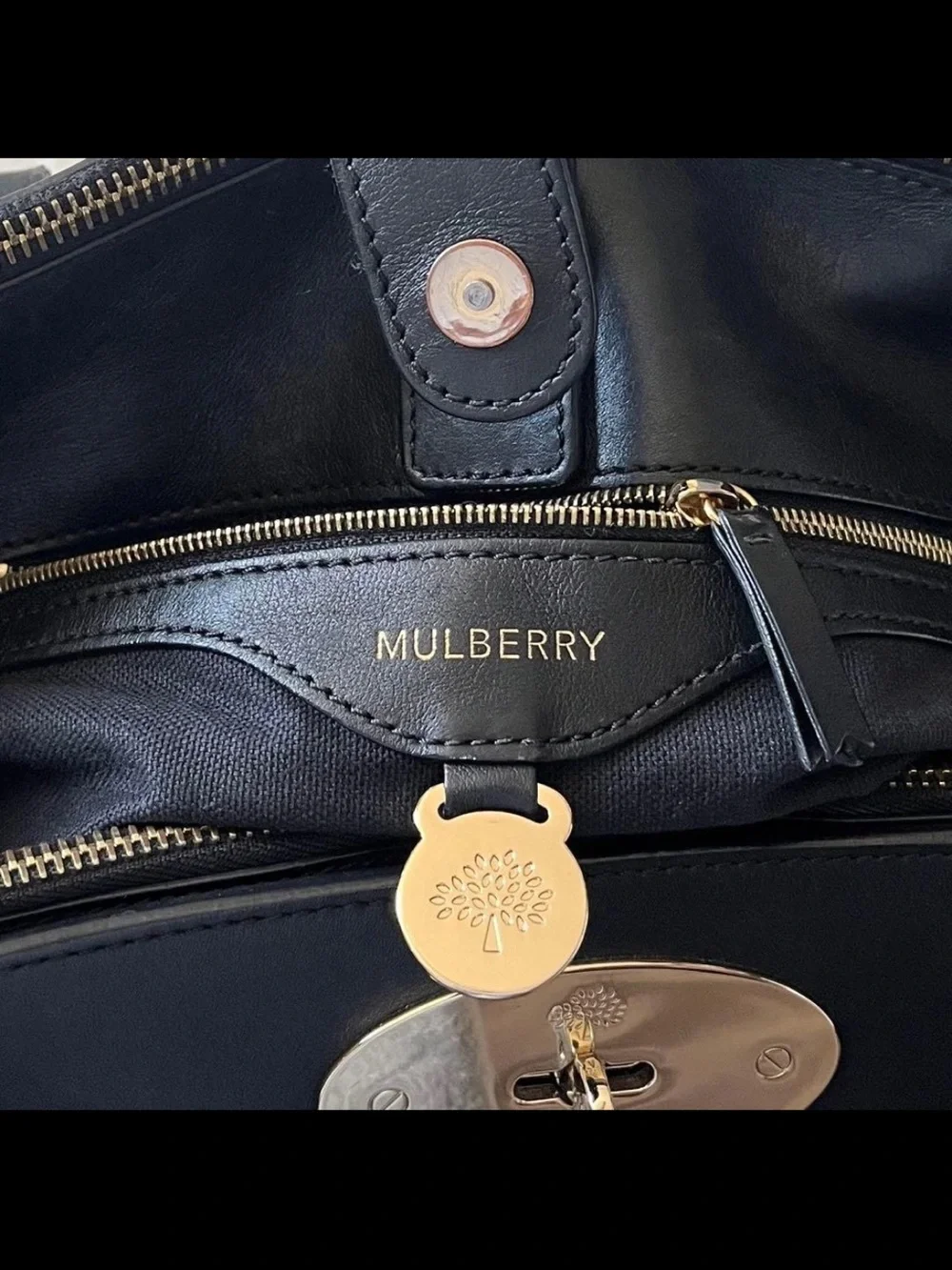 Mulberry timeless black