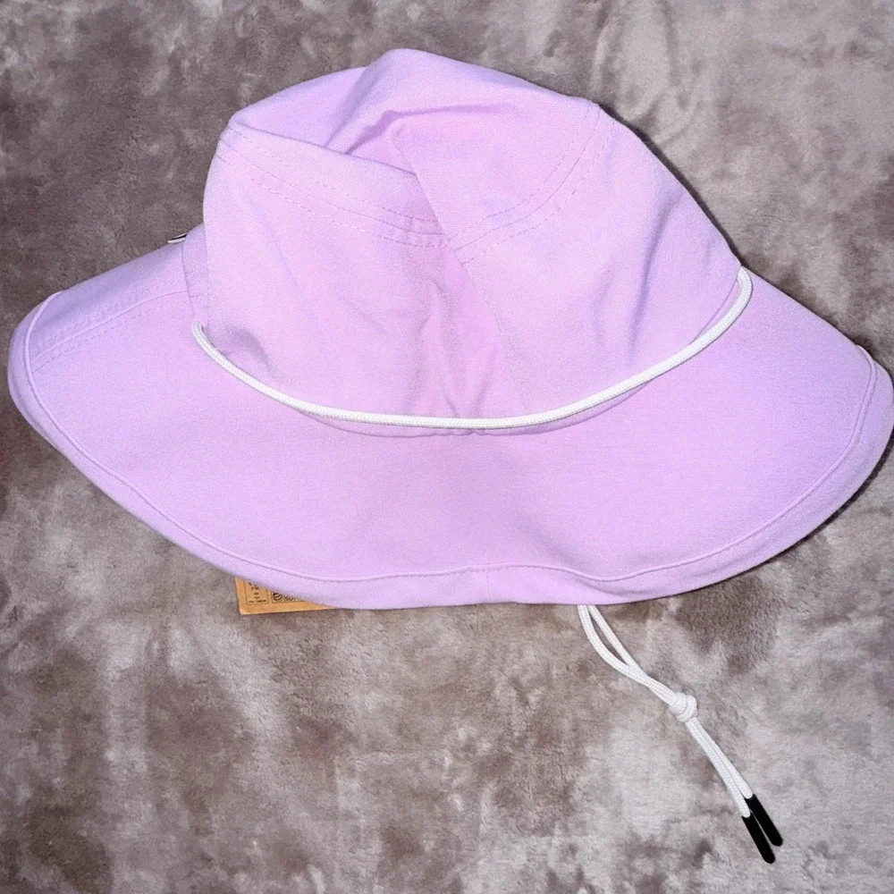 The North Face Brimmer Hat Women SM Purple NEW IWD Graphic Recycled NF0A5FX2IFA