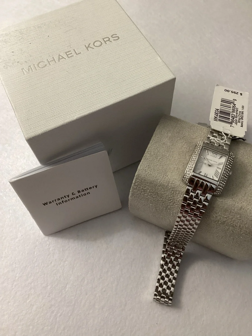Michael Kors steel along