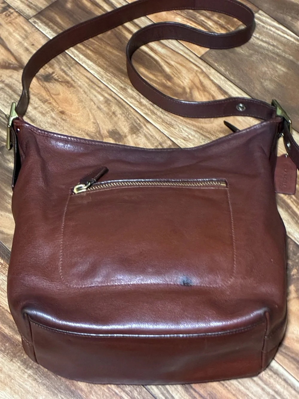 Y2K vtg Coach Legacy Bucket Duffle • 19889