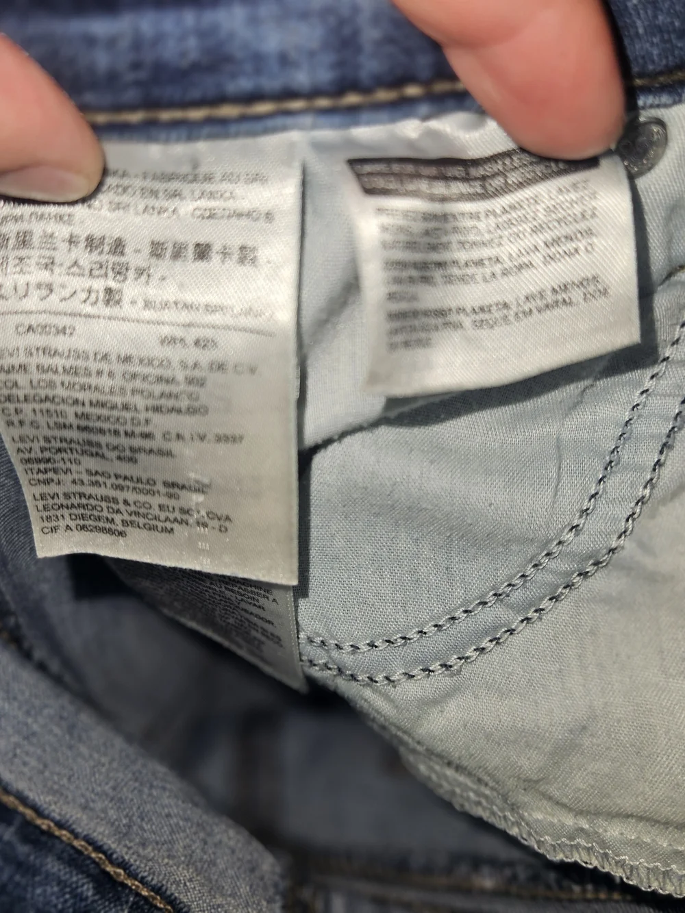 Slim Straight Light Blue Men's Jeans