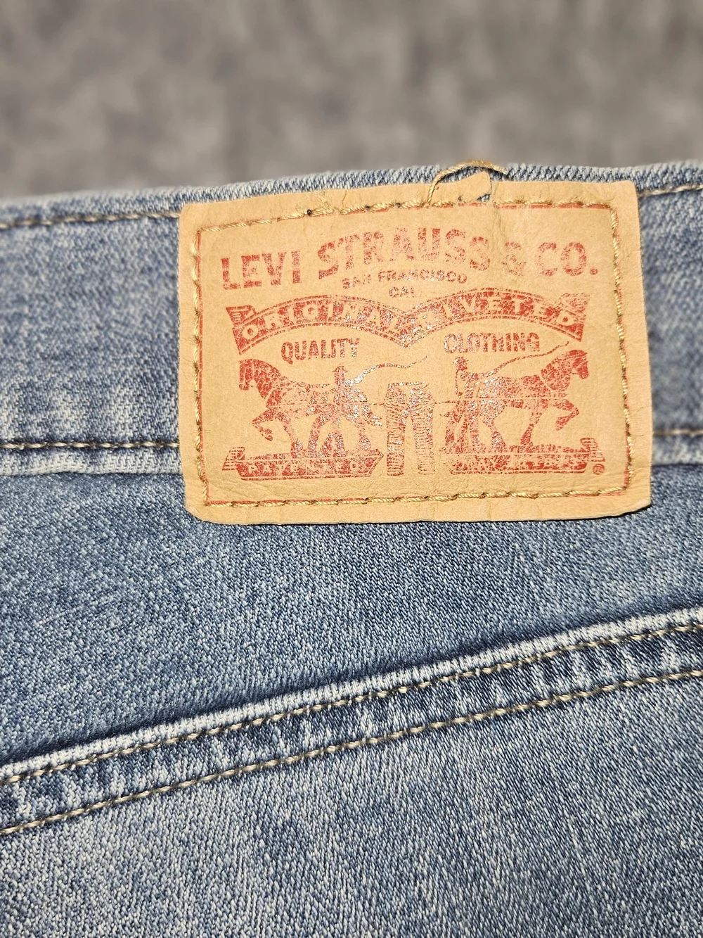 Slim Straight Light Blue Men's Jeans