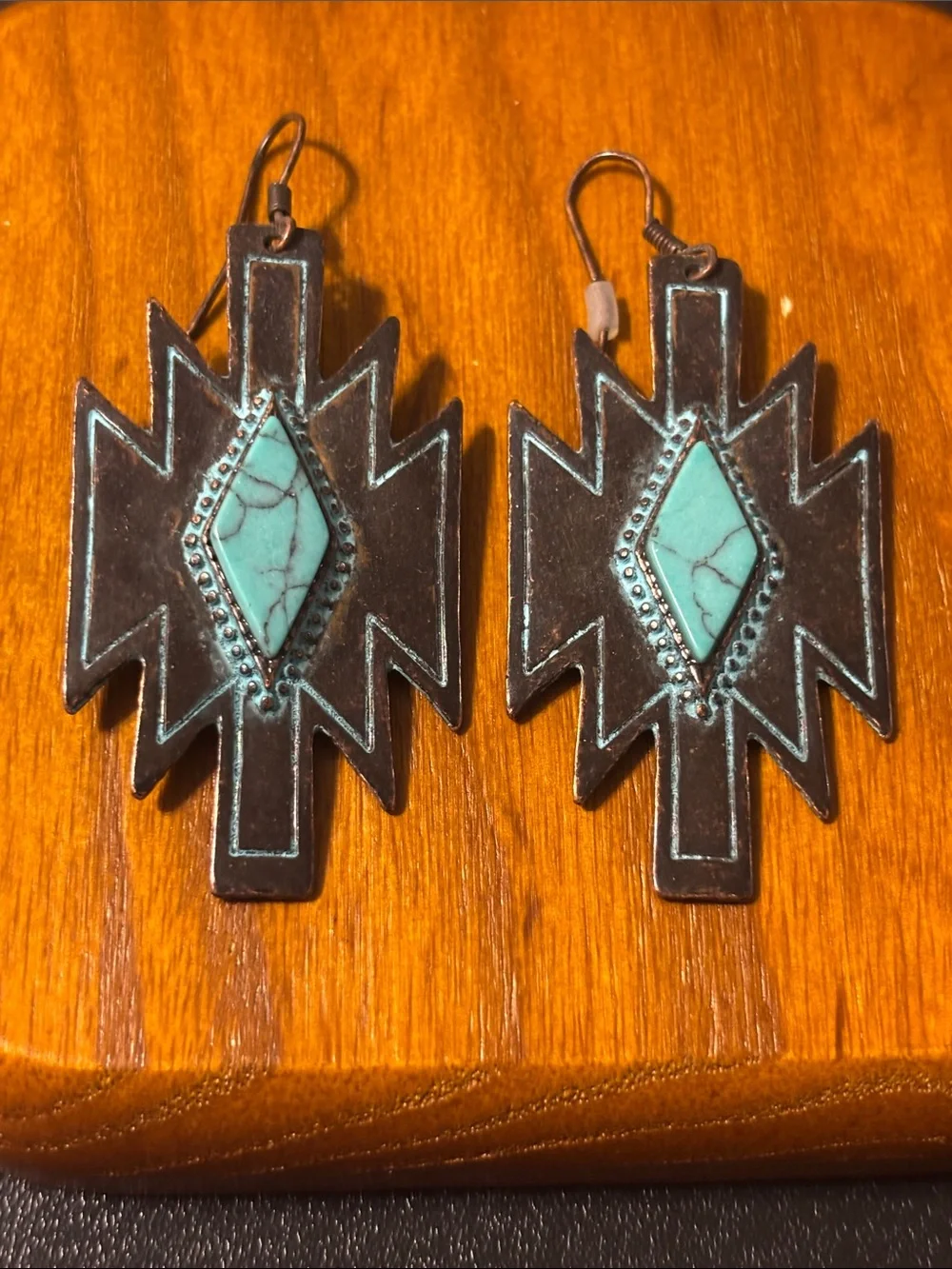 Source Unknown colored earring