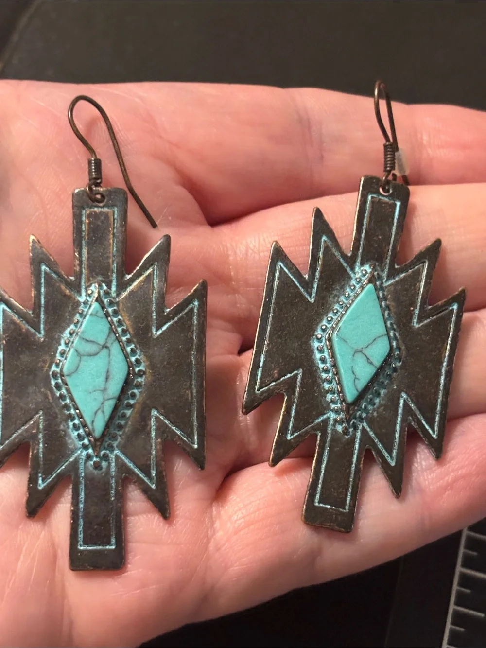 Source Unknown adds earrings beaded