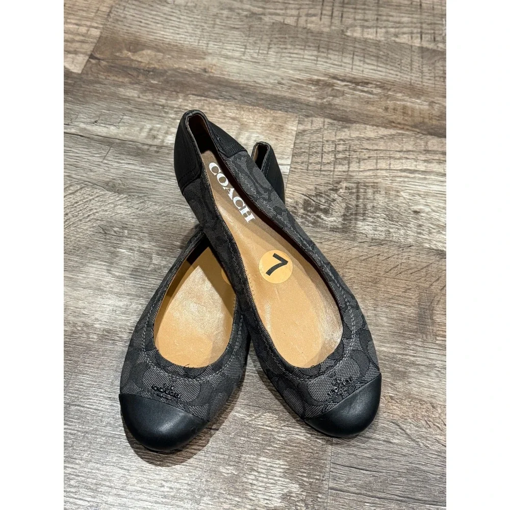 Coach ballet flats