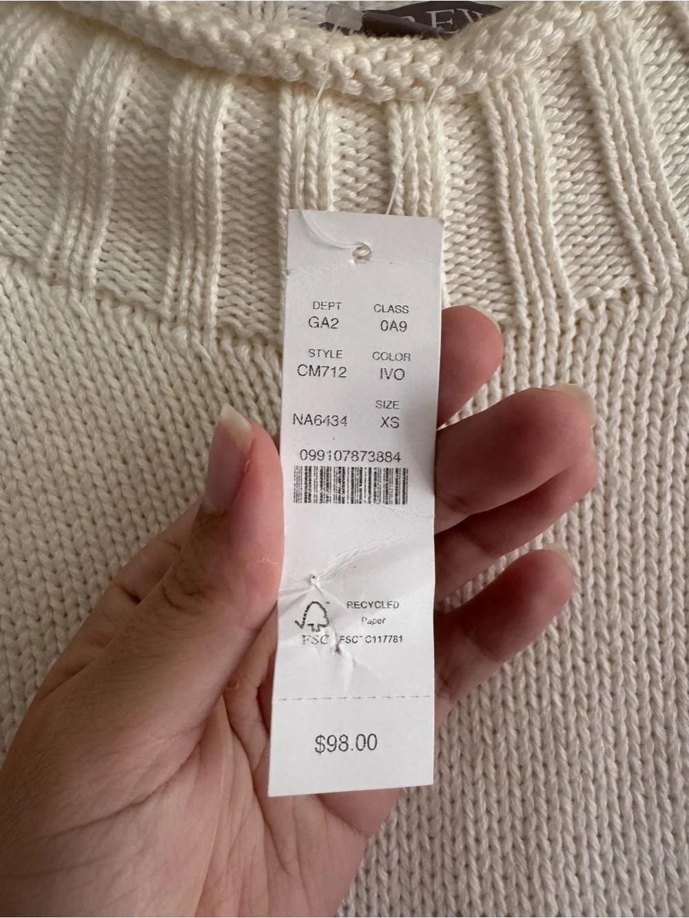 J. Crew new tags