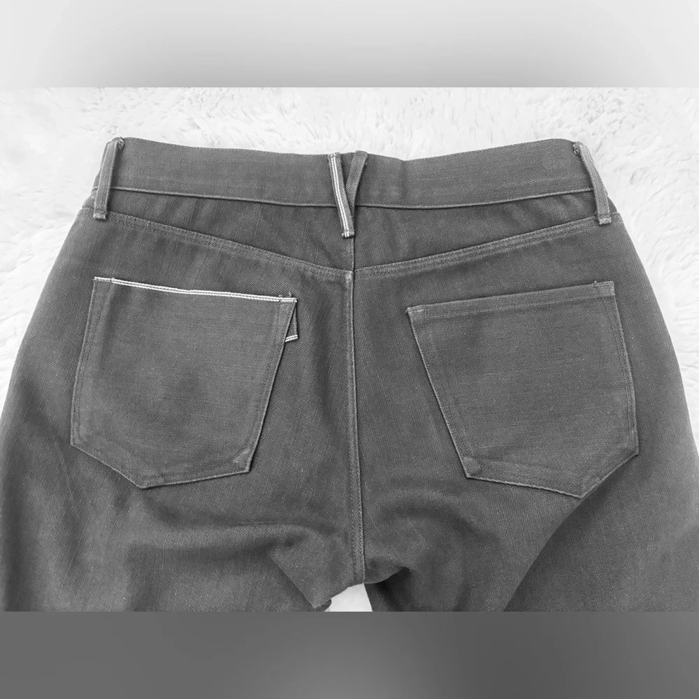 NWOT 3x1 NYC M5 Black Denim Selvedge Straight Fit Jeans Pants US 29