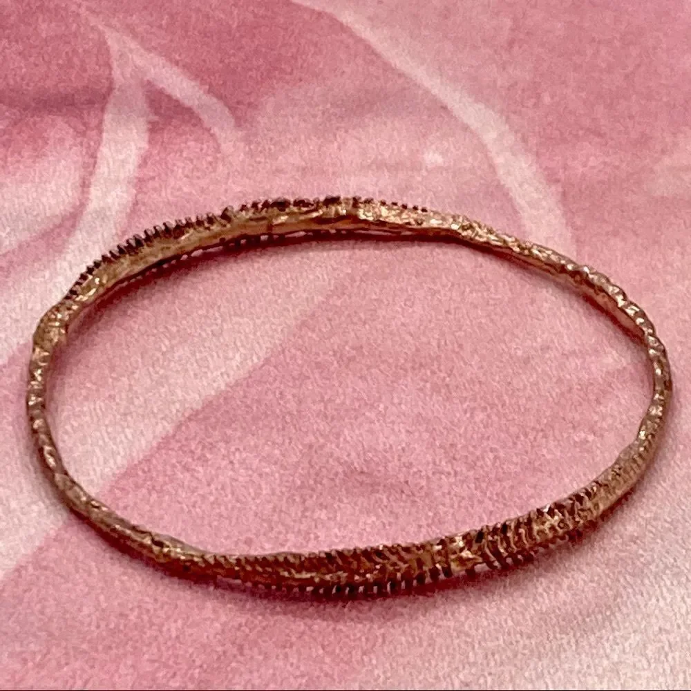 VERAMEAT Spine Marygoround Copper Bangle Bracelet