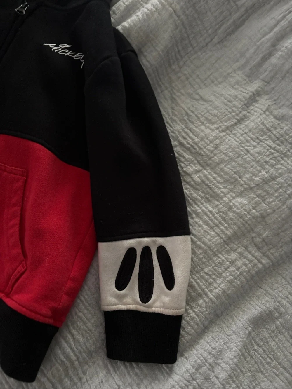 Disney red hoodie