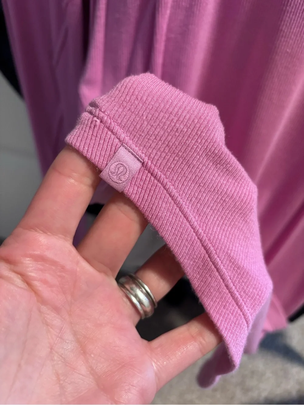 Women’s lululemon Long-Sleeve Crew Neck Top - Pink