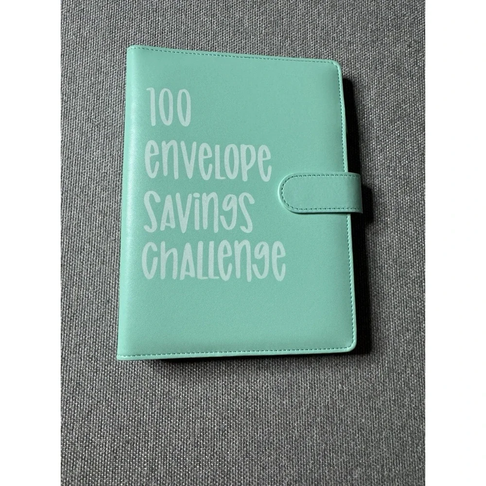 100 Envelopes Money Saving Challenge Binder, Save 5050 Dollars 100 Day Envelope
