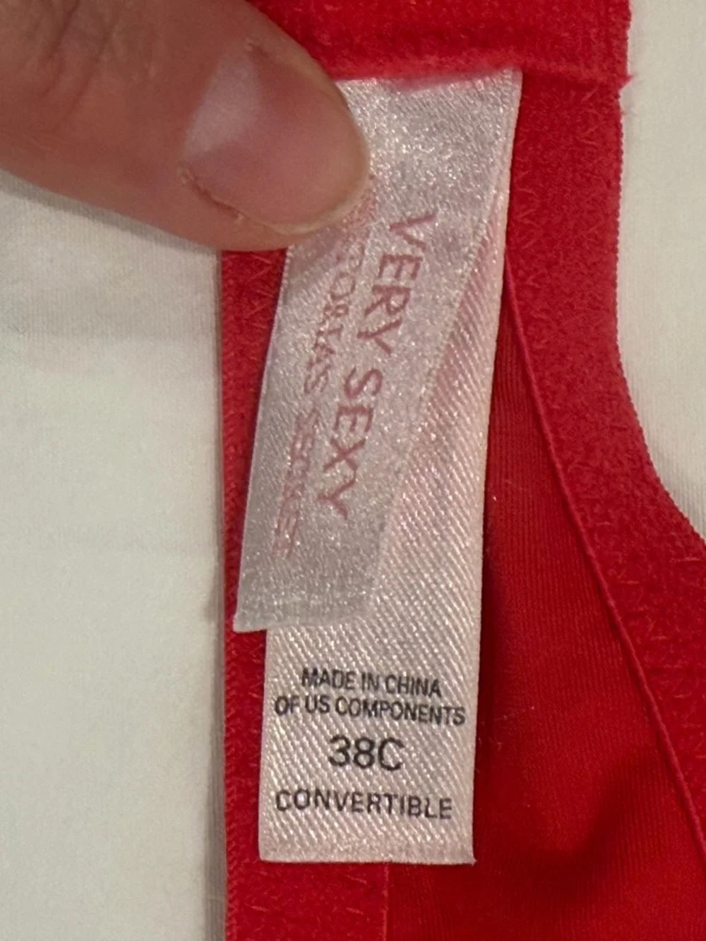Victorias Secret comfortable red