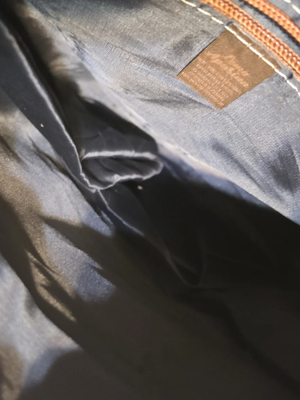 None brown suede