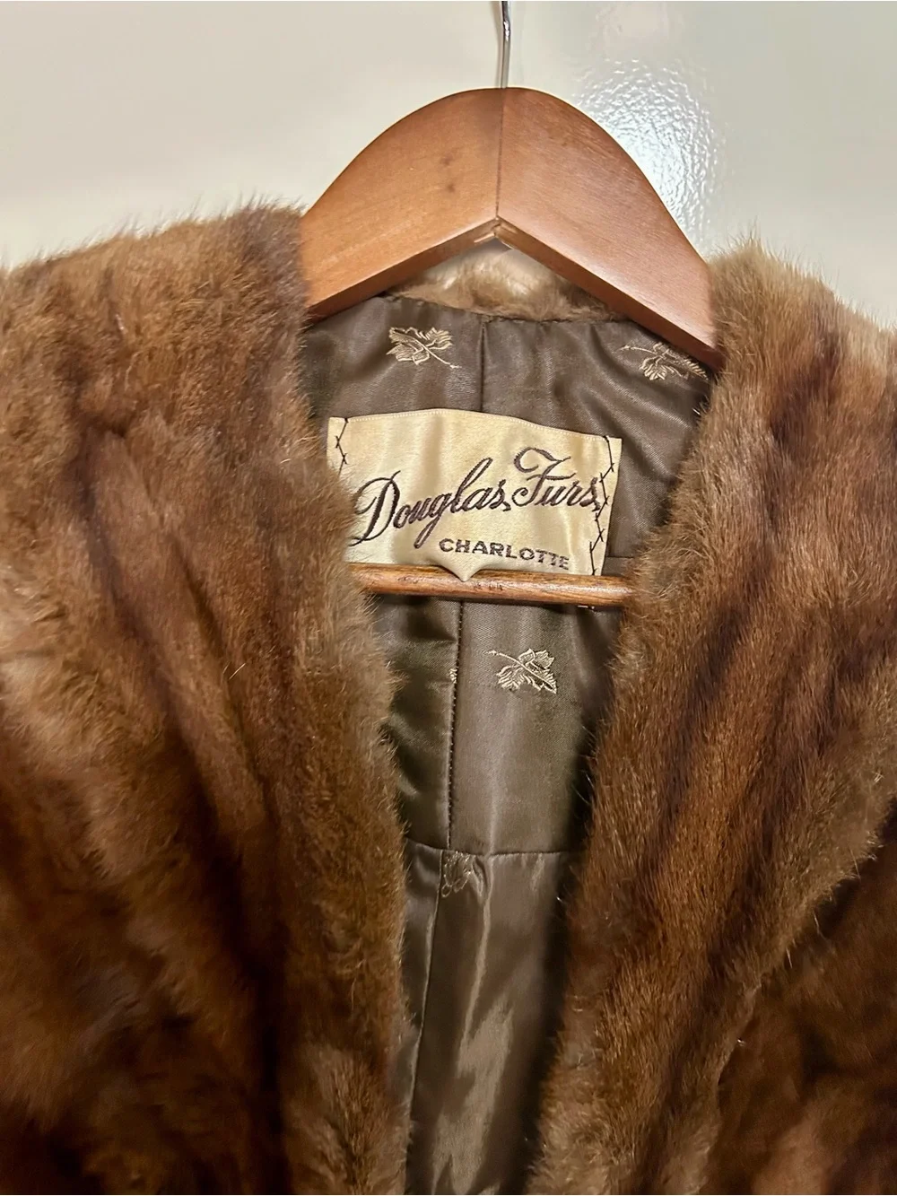 Douglas Furs Charlotte drape design elegant
