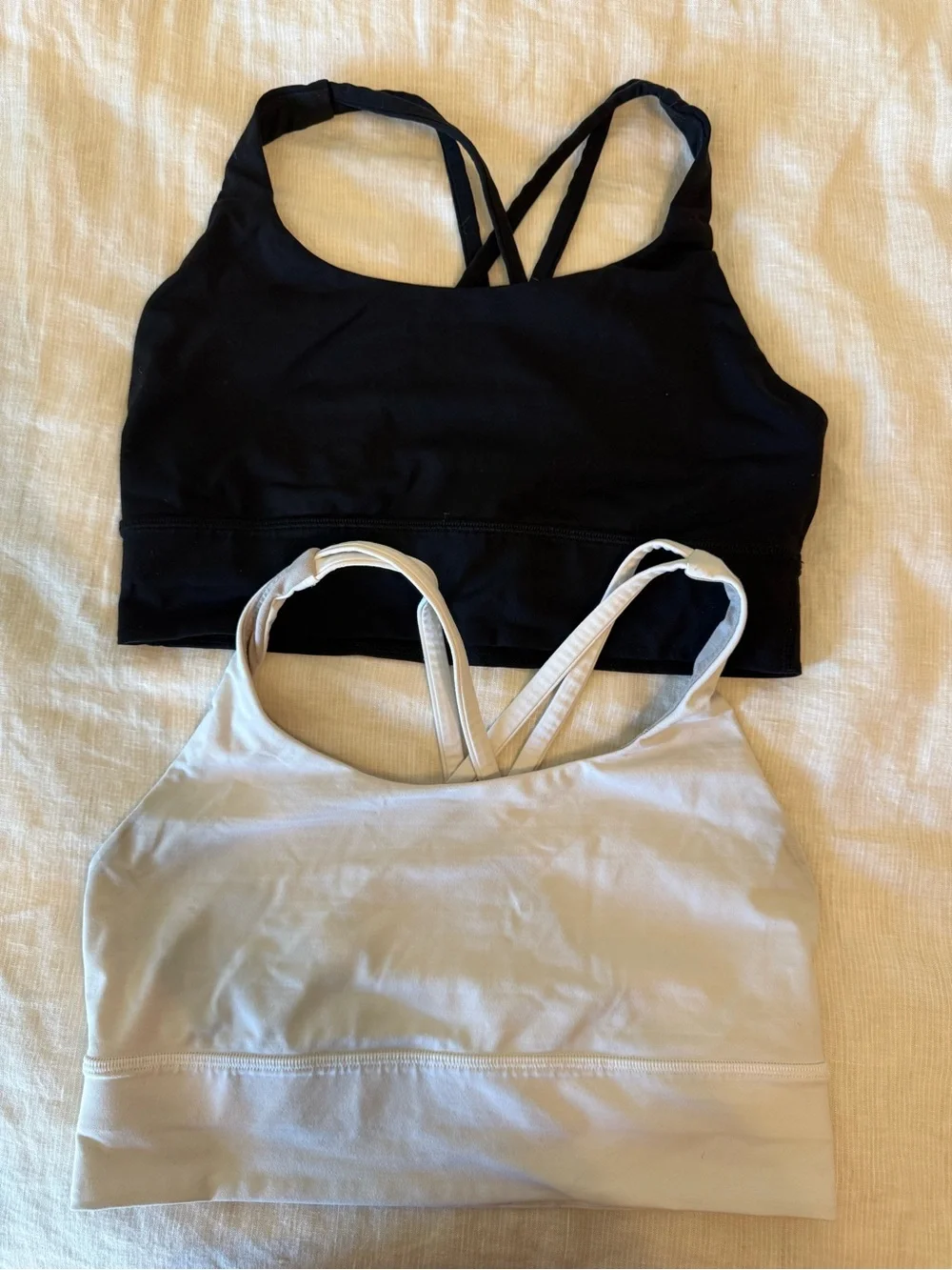 Lululemon Energy Bras (two) size 8