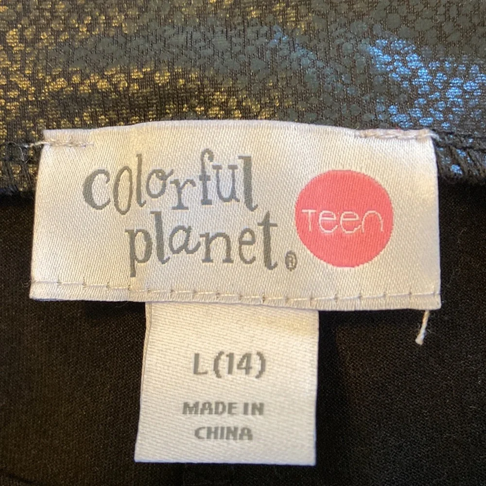 colorful planet teen nwot colorful